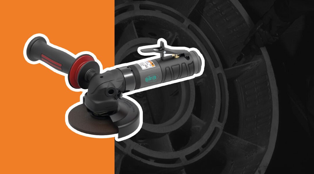 La smerigliatrice AirMartin a disco da 125mm (5”) più potente fin ora realizzata.