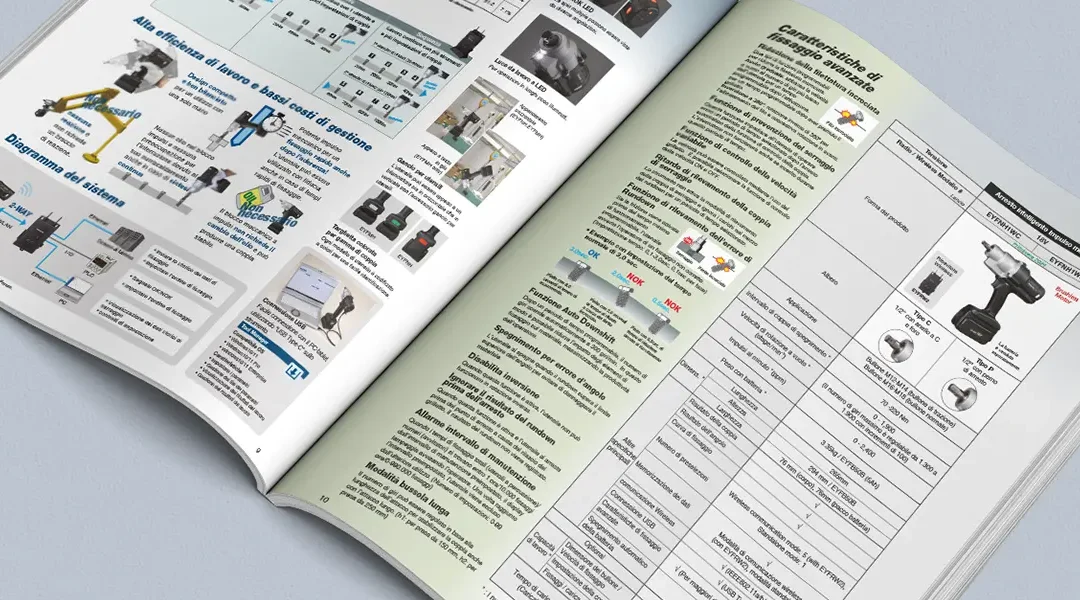 Publication of Panasonic product catalogue