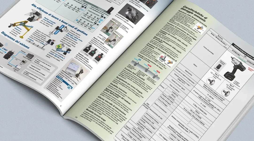 Pubblicazione catalogo prodotti Panasonic