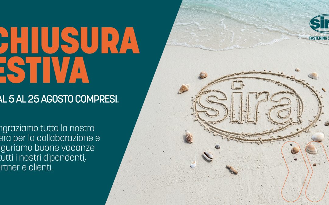 Comunicazione di chiusura estiva e continuità operativa 